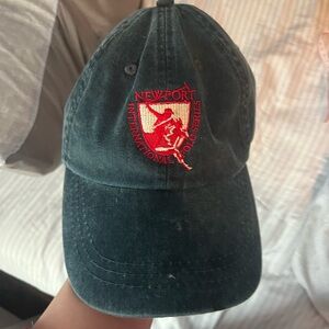 Vintage Newport International Polo Series Blue Hat